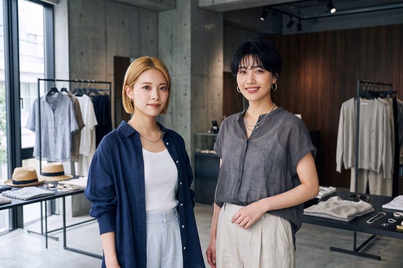 アパレル販売員の女性