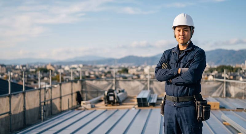 屋根板金工事スタッフ