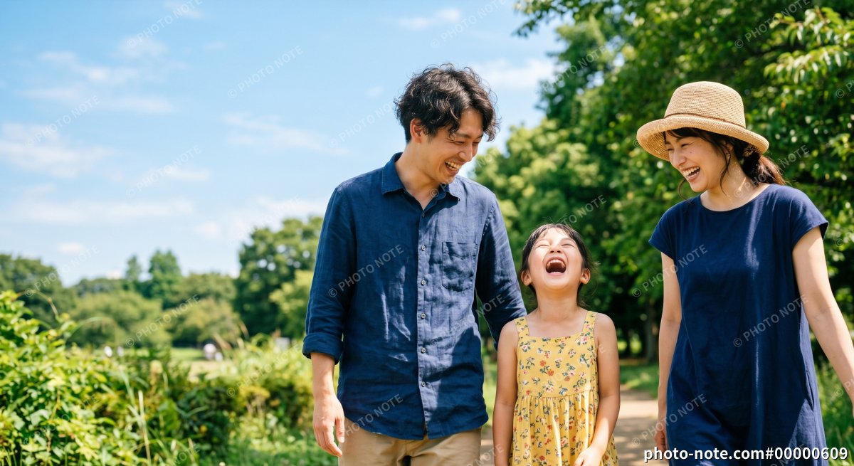 家族で夏のお出かけ ファミリー