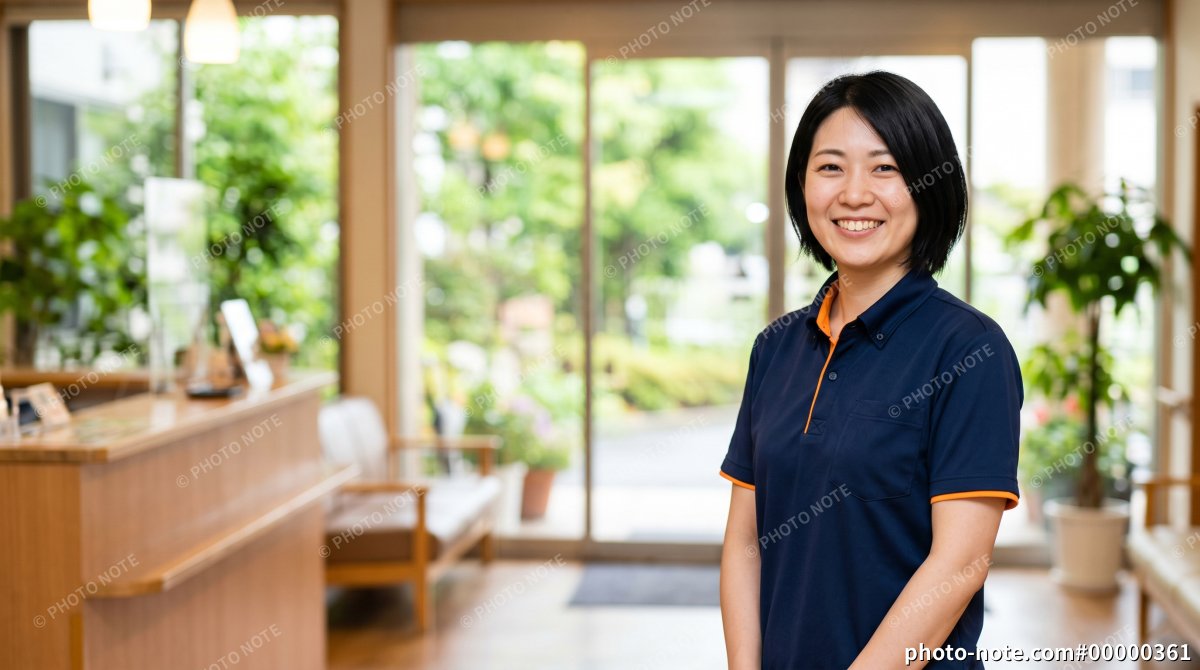 介護士やケアマネージャーの女性