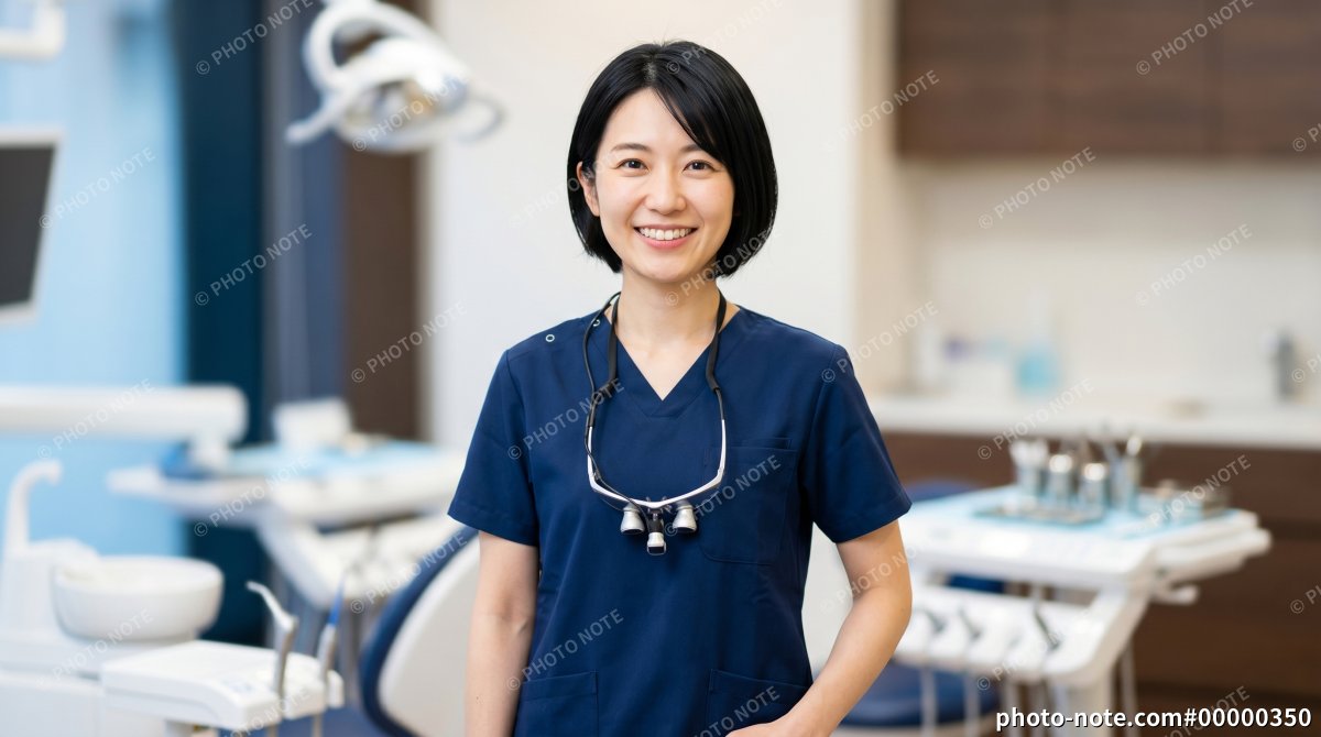 歯科医師の女性