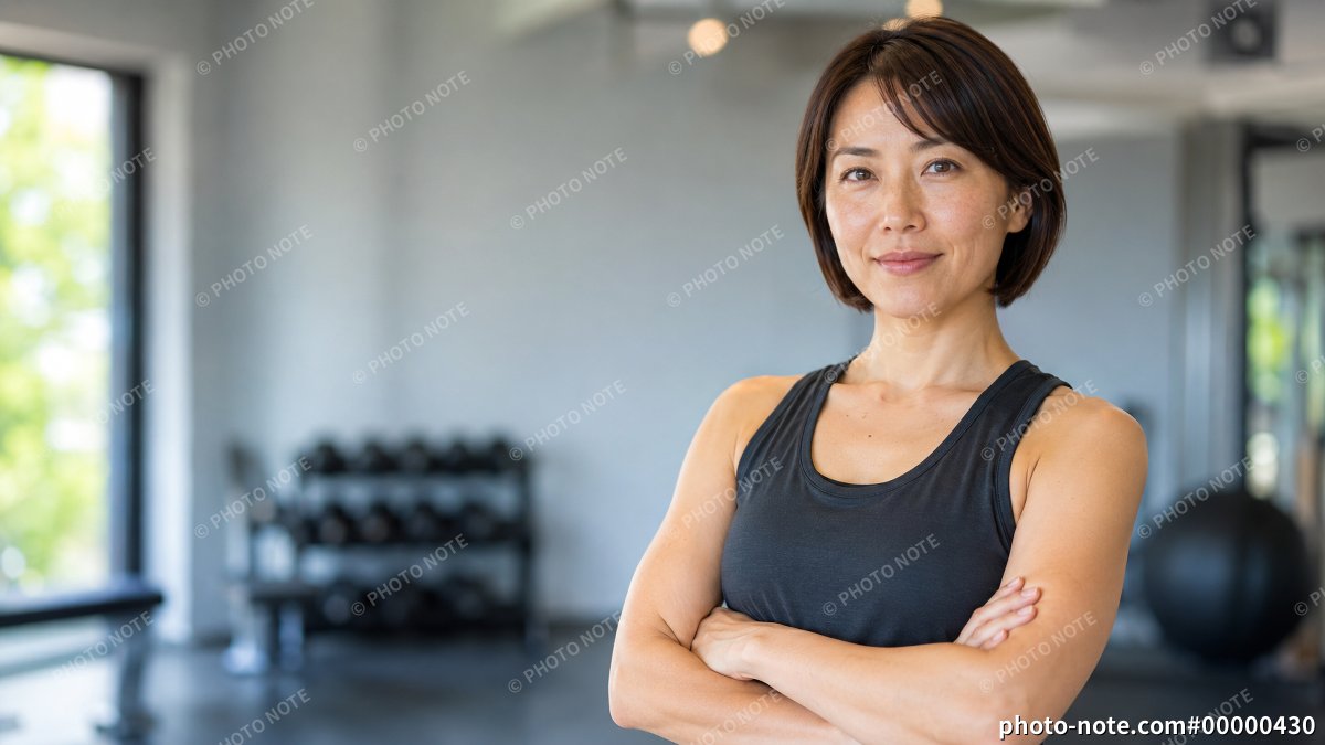 パーソナルトレーナーの女性