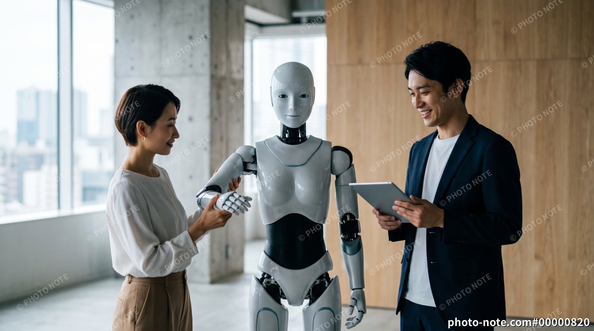 ヒューマノイドロボットを開発するエンジニアチーム フィジカルAI