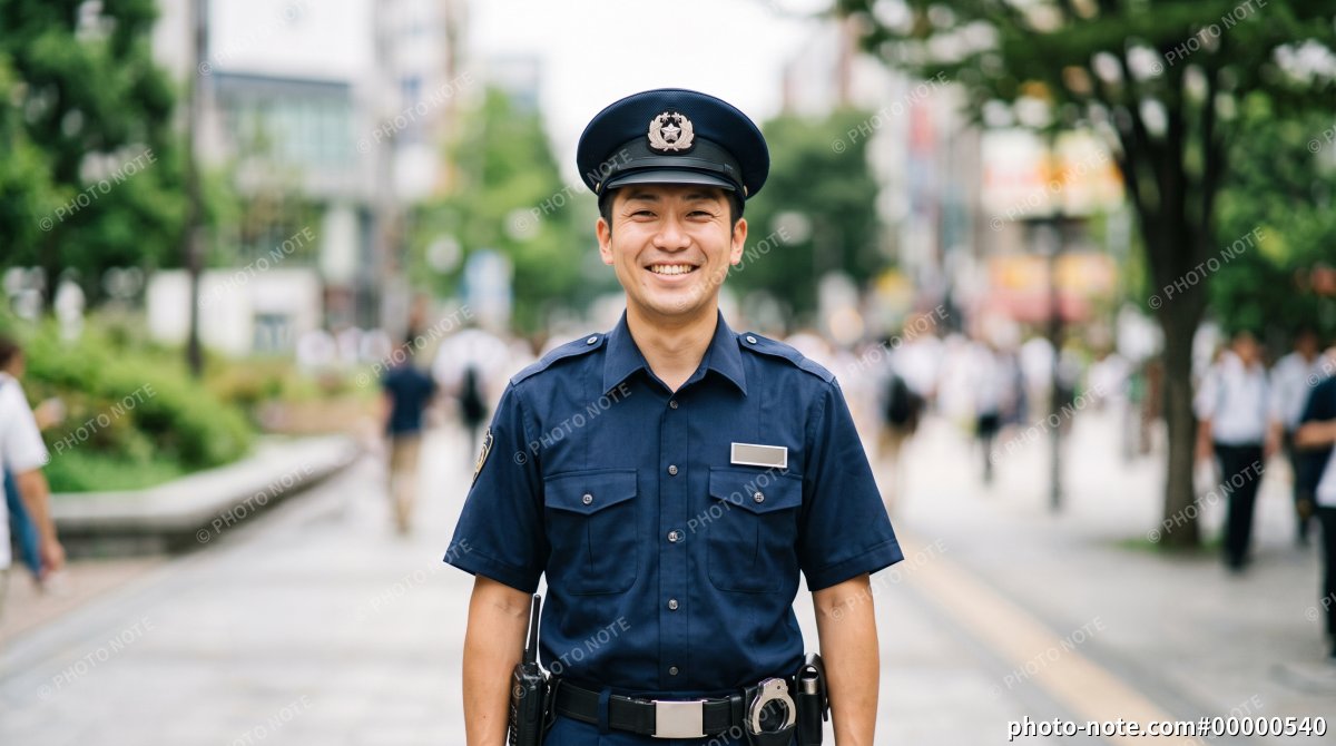 警察官の男性