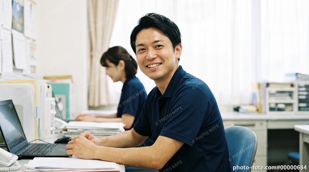 ケアマネージャーの男性