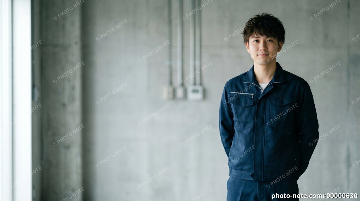 電気工事士の男性
