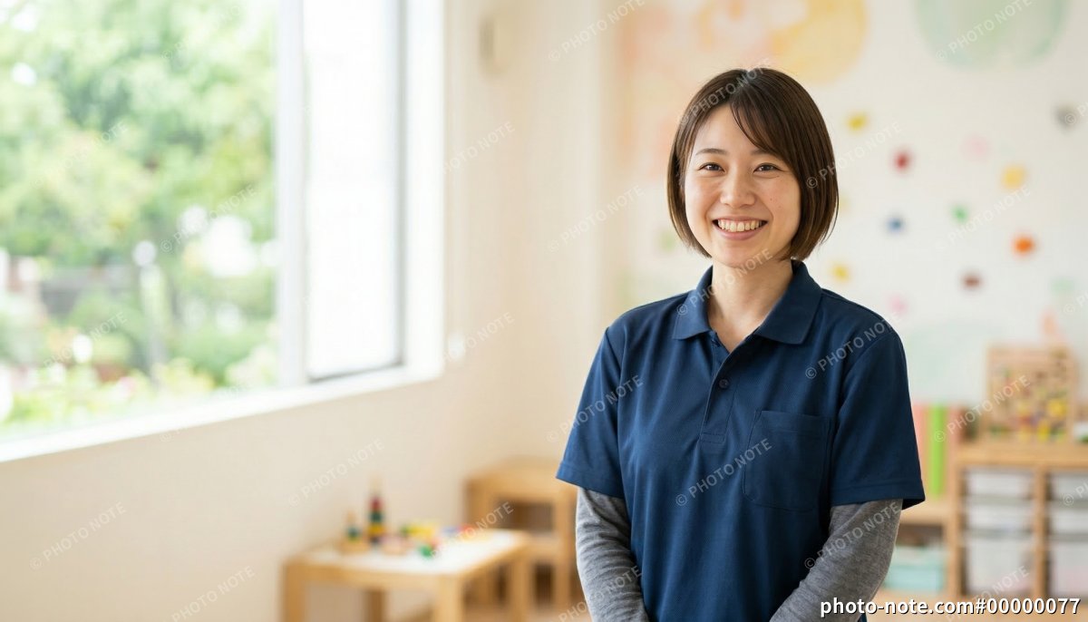 保育士・幼稚園教諭・児童指導員の女性