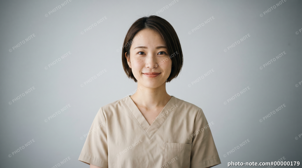 セラピストの女性ポートレート